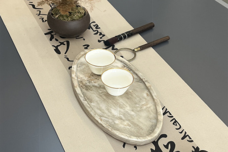 奢石茶盤