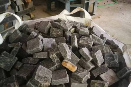 玄武巖六面自然面方塊石
