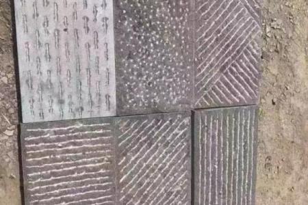 青石鏨道板   地鋪石    臺(tái)階石