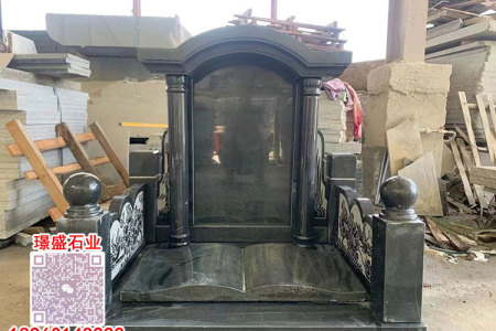 黑色花崗巖墓碑公墓