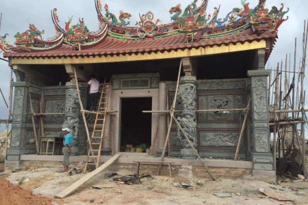 萬源青古建雕刻