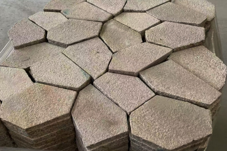 冰裂紋黃銹石荔枝面