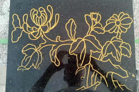 線雕版梅蘭竹菊