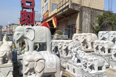 大象雕刻