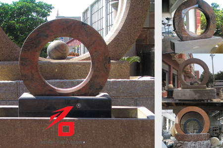 環(huán)形石圈噴泉