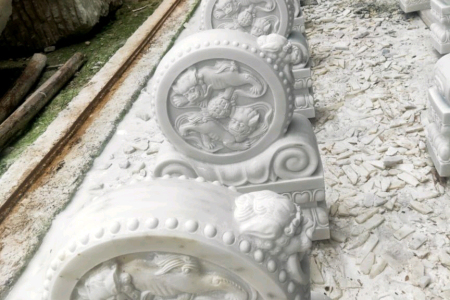 漢白玉石鼓