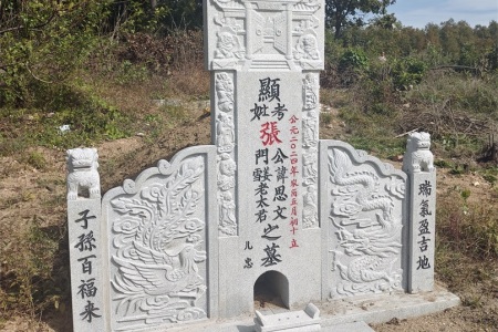 芝麻灰芝麻白墓碑石