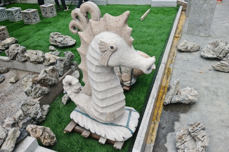 黃銹石石雕海馬河馬石雕鯉魚(yú)金魚(yú)石雕噴水流水海馬噴水魚(yú)石雕流水?dāng)[件