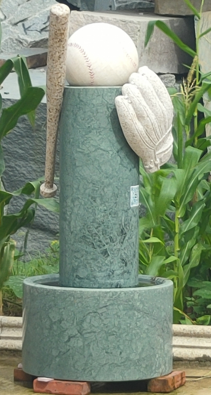 棒球噴泉景觀