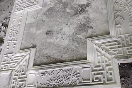 羅田芝麻灰雕刻