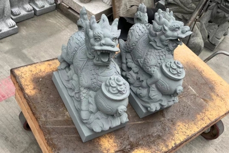 石雕麒麟石雕貔貅雕塑雕刻石雕動(dòng)物人物