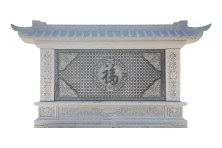 迎門墻雕刻