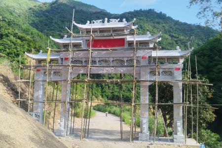 石牌坊 三門石牌樓