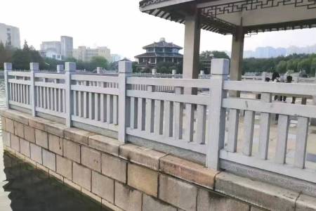 石欄桿 石護(hù)欄 小石橋 
