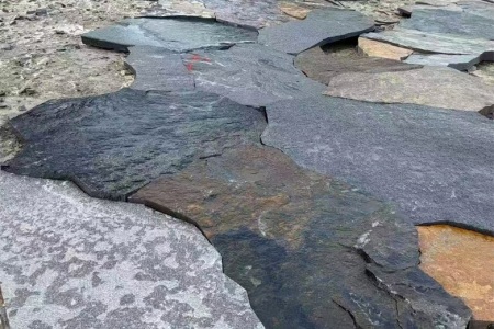老石皮園路碎拼路