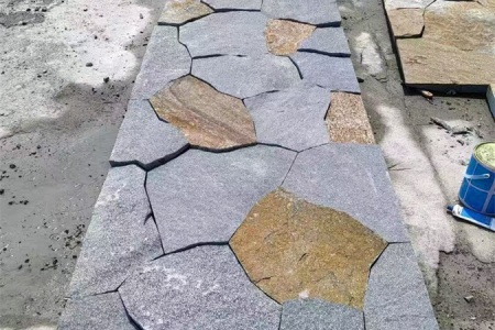 老石皮園路碎拼路