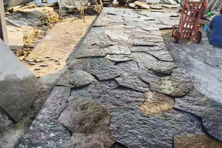 老石皮園路碎拼路