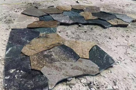 老石皮園路碎拼路