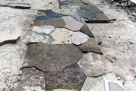 老石皮園路碎拼路