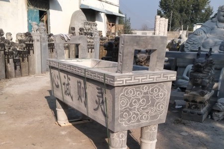 寺廟香爐 供桌 石鼎 多種規(guī)格款式可選 ??:13963761592