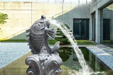 園林水景雕刻案例