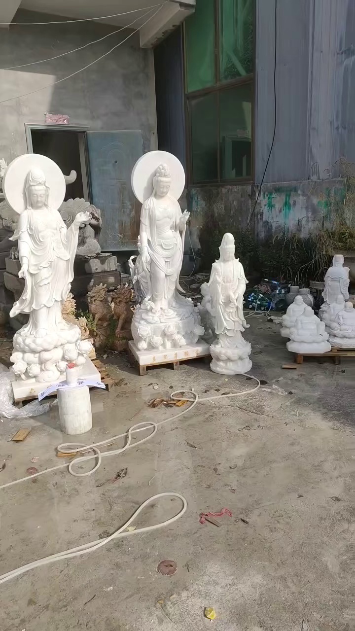 漢白玉佛像雕刻