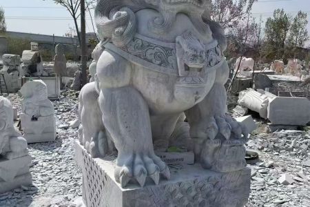 石獅子 動(dòng)物雕塑擺件 ??:13963761592微信同號