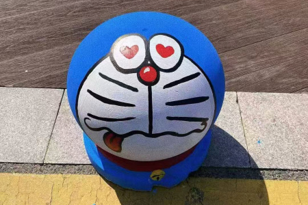 擋車石球
