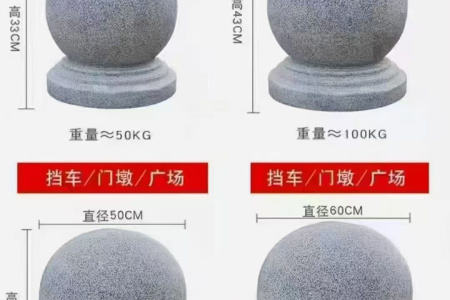 擋車石球