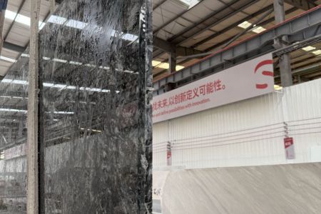 奢石復合玻璃透光