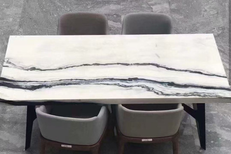 熊貓白石桌