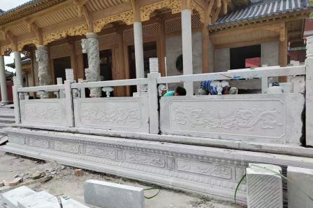 石欄桿 橋欄桿 河道護(hù)欄 花崗巖石欄桿定制安裝??:13963761592