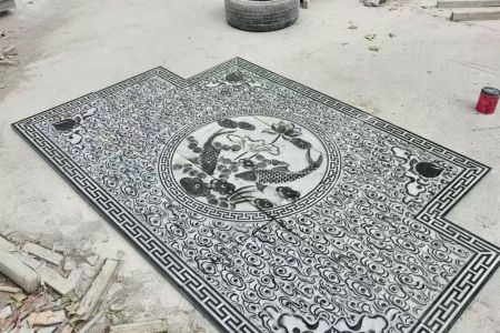 雕刻   地雕  壁畫