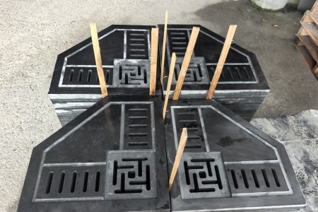 中國黑地漏石