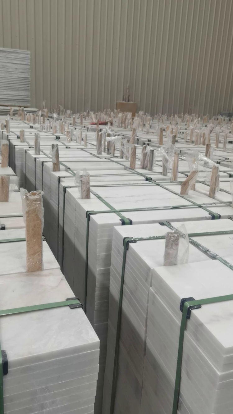 廣西白大理石廚房用地板磚
