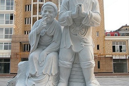 漢白玉人物雕刻