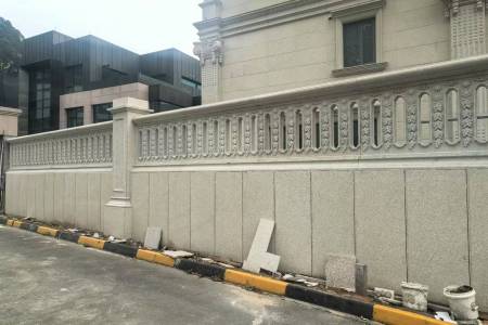黃金麻圍墻空雕