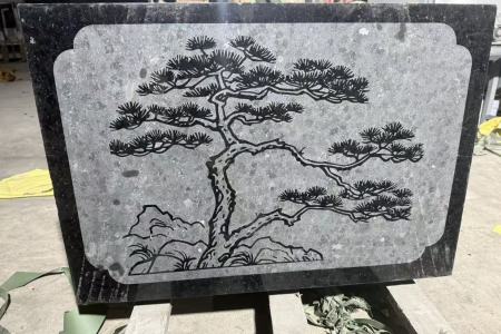 緬甸黑浮雕