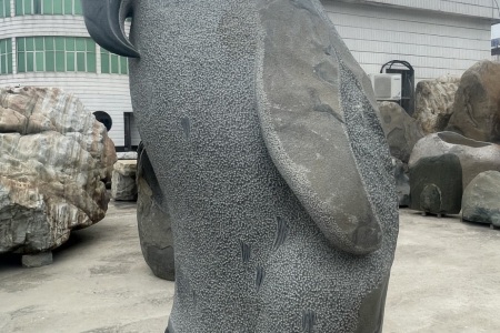 自然石雕刻