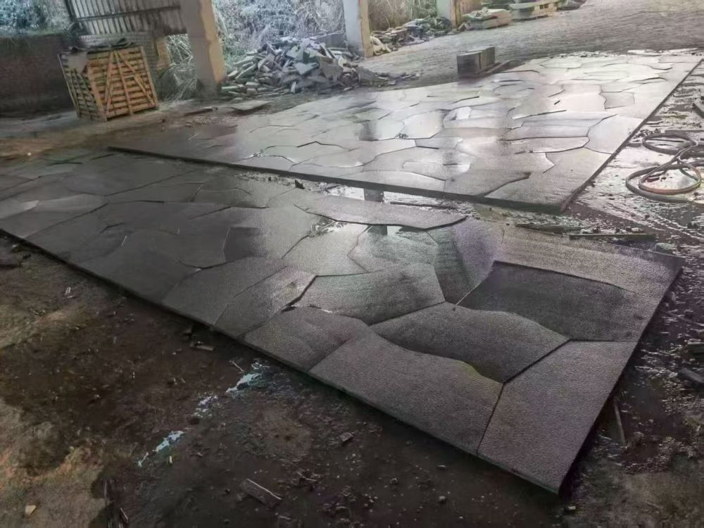 中國(guó)黑冰裂碎拼