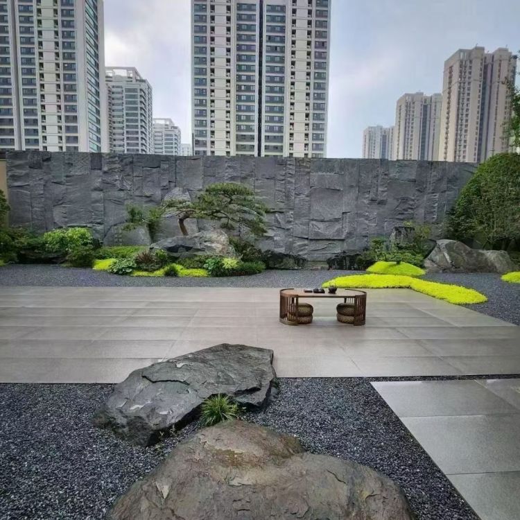 中國黑墻皮石皮