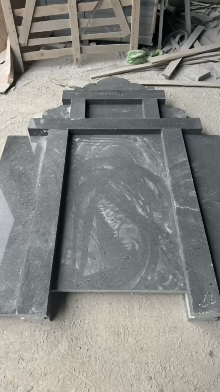 福建芝麻黑654墓碑料