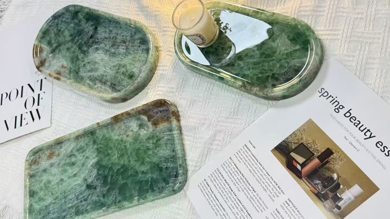 茶盤(pán)寶石工藝品
