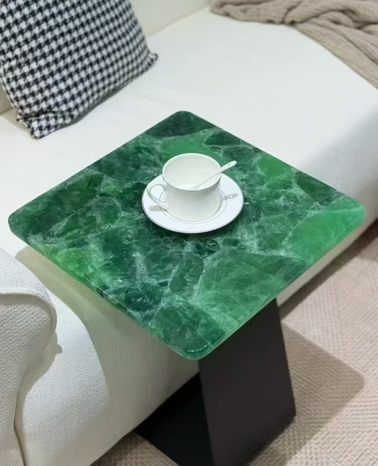 餐邊桌寶石工藝品